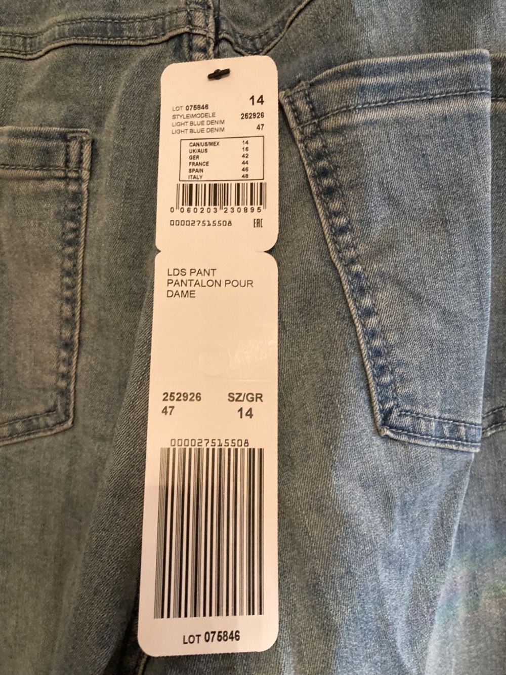 Joseph Ribkoff Jeans NWT - Picture 5 of 5